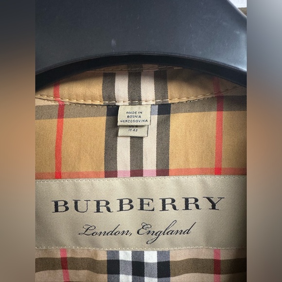 Burberry full check trench - Picture 6 of 11